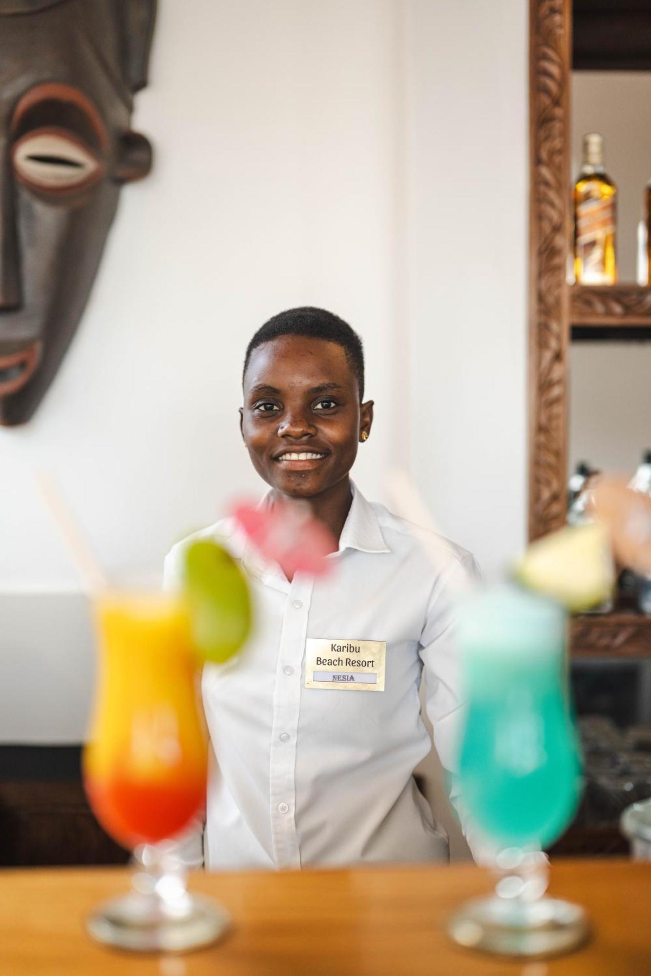 Karibu Beach Resort Pongwe Exteriér fotografie